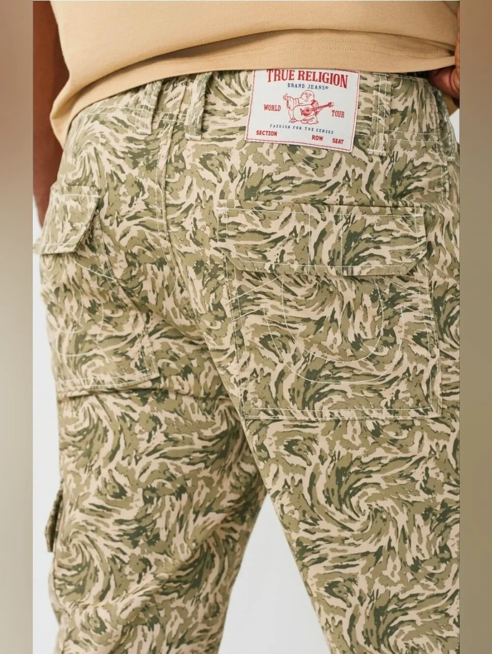True Religion camo pattern